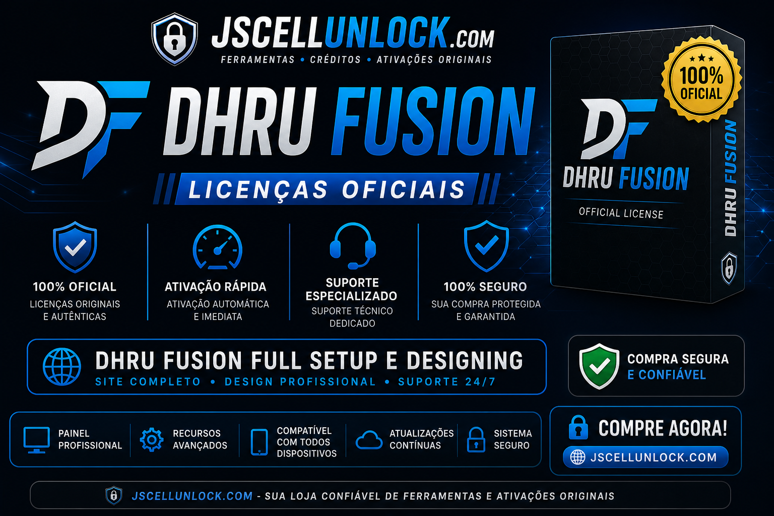 DHRU-FUSION (New Unlock Web Script) 1Year