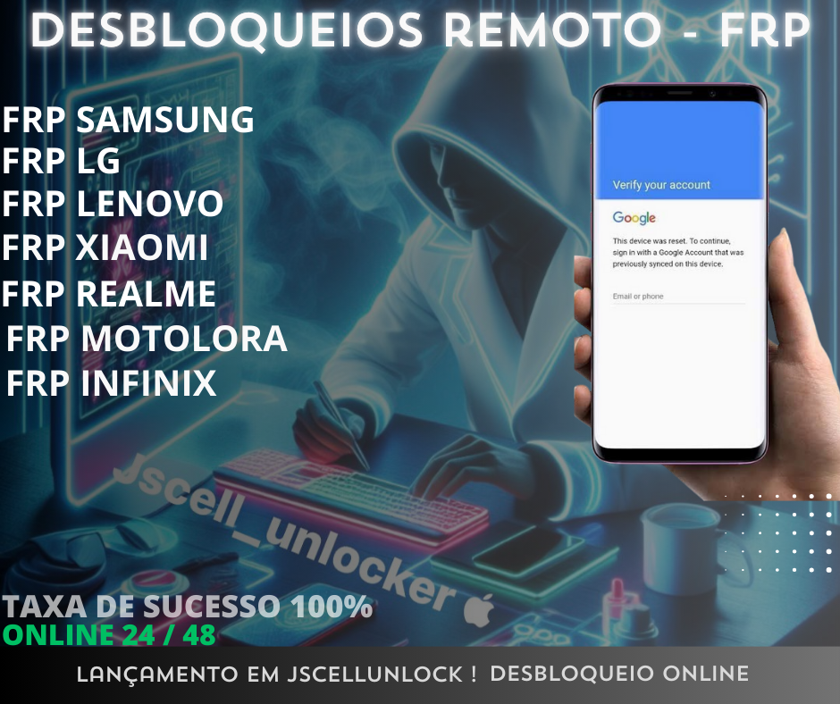 Desbloqueio remoto frp samsung via chimera online
