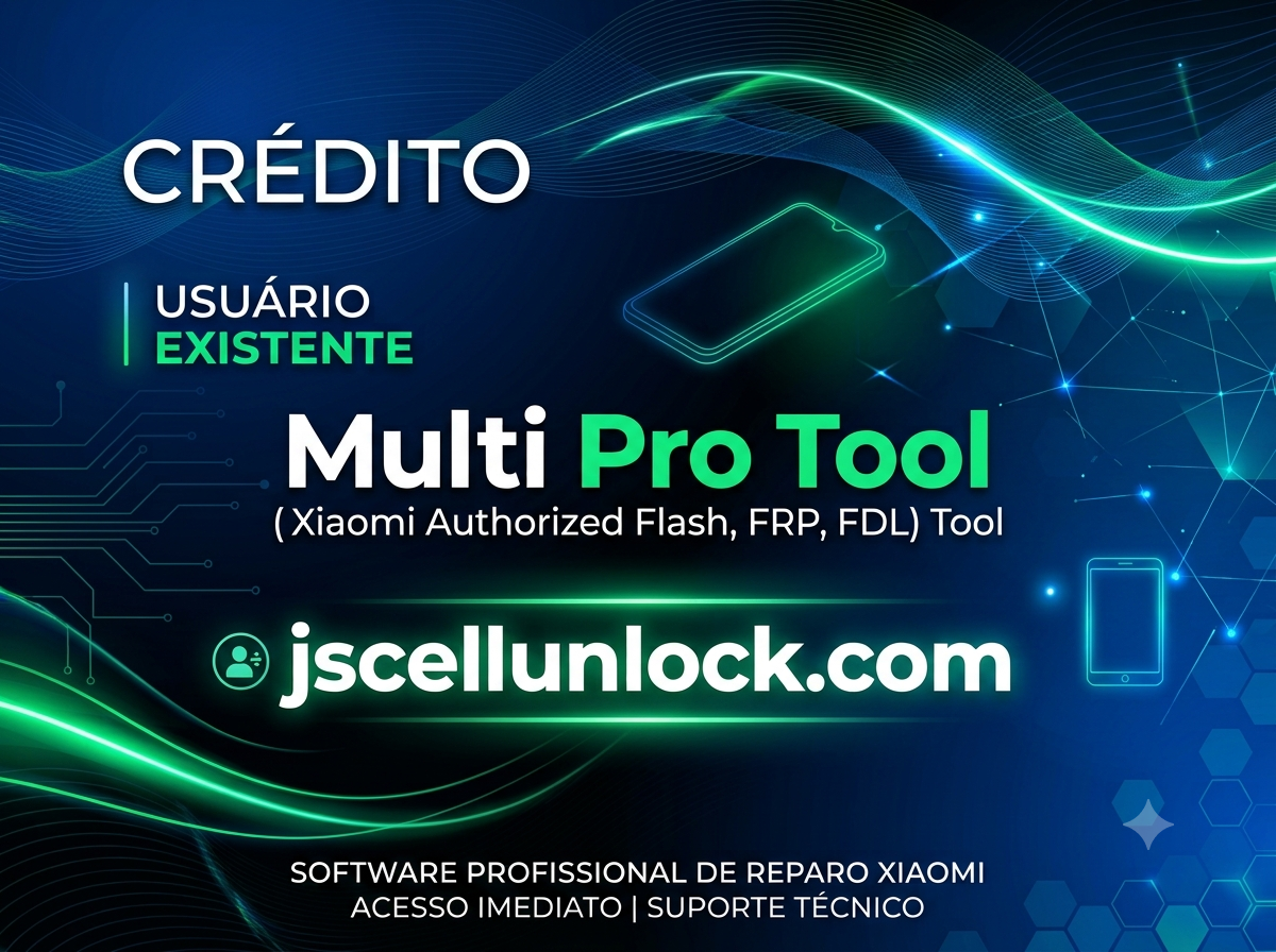 Multi Pro Tool (Xiaomi Authorized Flash, FRP, FDL) Tool - Existing User